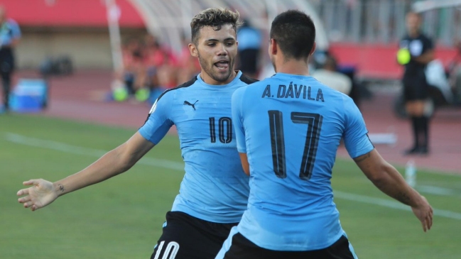 Uruguay consiguió su primer triunfo del Sudamericano sub 20 ante Ecuador