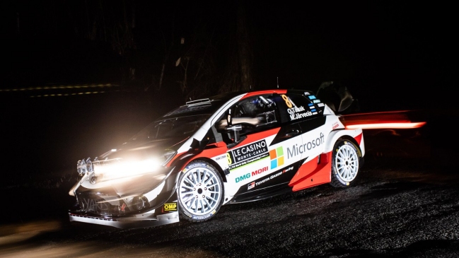 Ott Tänak es el primer líder en el Rally de Montecarlo
