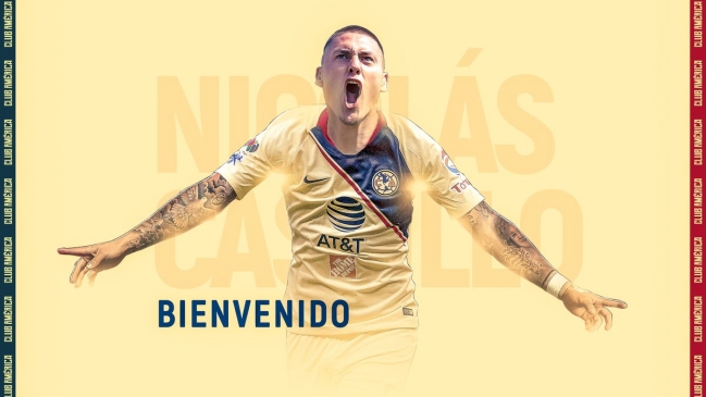 América de México hizo oficial la contratación de Nicolás Castillo