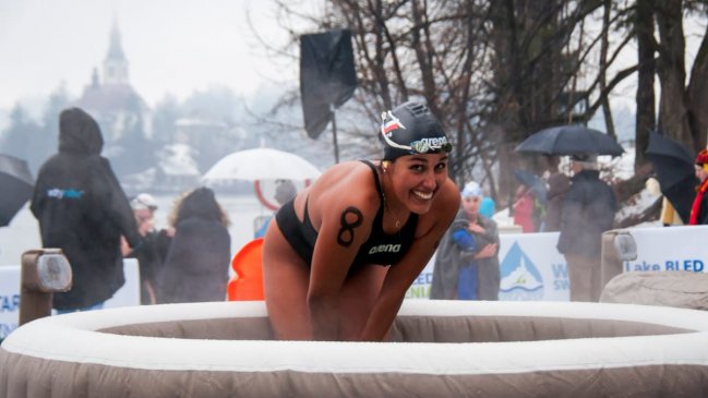 La nadadora Bárbara Hernández se lució con 11 medallas en Circuito Mundial de Aguas Gélidas