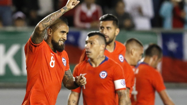Chile mantuvo su posición en el Ranking Mundial de la FIFA