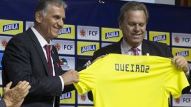 Colombia presentó a Carlos Queiroz como su nuevo director técnico