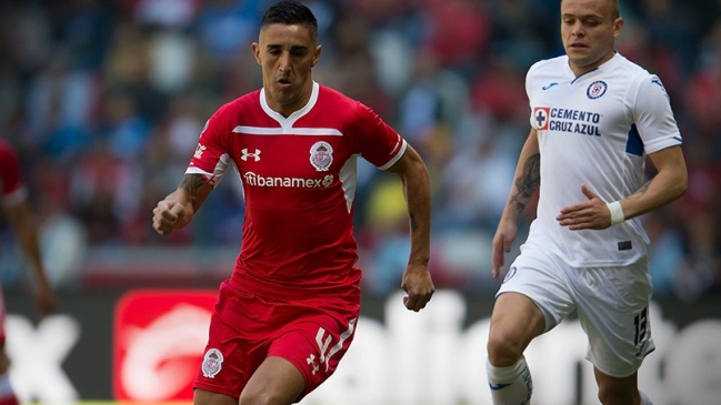 Toluca y Cruz Azul no se sacaron ventajas en duelo de chilenos por la liga mexicana