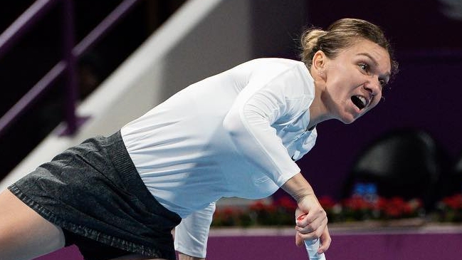 Simona Halep necesitó dos desempates para eliminar a Julia Goerges del WTA de Doha