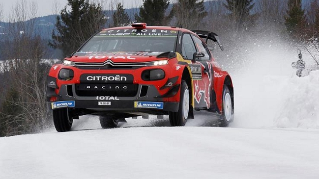 Sebastien Ogier abandonó por accidente en la primera etapa del Rally de Suecia