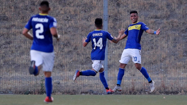 Barnechea se impuso sobre Unión San Felipe en el inicio del Campeonato de la Primera B
