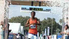 Corredor etíope Getachew Demi ganó el Maratón de Tel Aviv