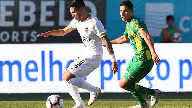 Juan Delgado entró desde la banca en derrota de Tondela ante Nacional por la liga portuguesa