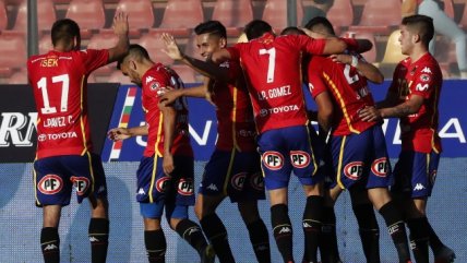 Unión Española cosechó su segunda victoria del Campeonato Nacional frente a Palestino