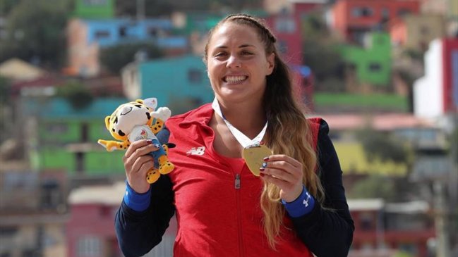 Odesur retiró la medalla de oro que obtuvo Natalia Duco en los Juegos de Cochabamba 2018