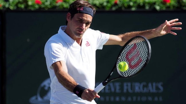 Roger Federer continuó con su firme ruta en Indian Wells