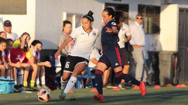 Colo Colo venció a la U en el fútbol femenino y es líder junto a tres equipos