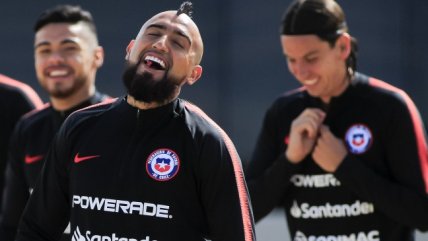 Arturo Vidal fue criticado por felicitar solo a Gabriel Arias tras el título de Racing