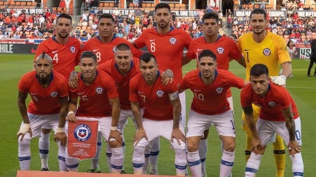 La selección chilena perdió dos puestos en el Ranking Mundial de la FIFA