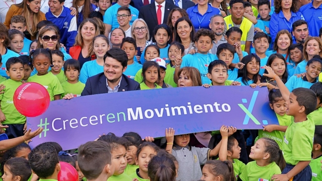 Gobierno lanzó programa "Crecer en Movimiento" para reducir sedentarismo infantil