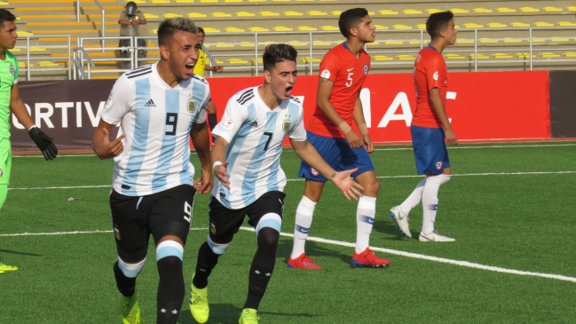 Chile cayó en un polémico duelo ante Argentina y cedió el liderato del Sudamericano sub 17