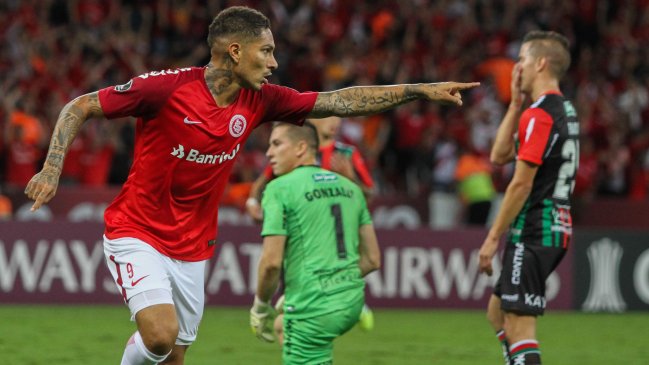 Palestino perdió luchando frente a Inter de Porto Alegre, que se clasificó a los octavos de final