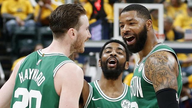 Boston Celtics es el primer semifinalista del Este tras barrer a Indiana Pacers