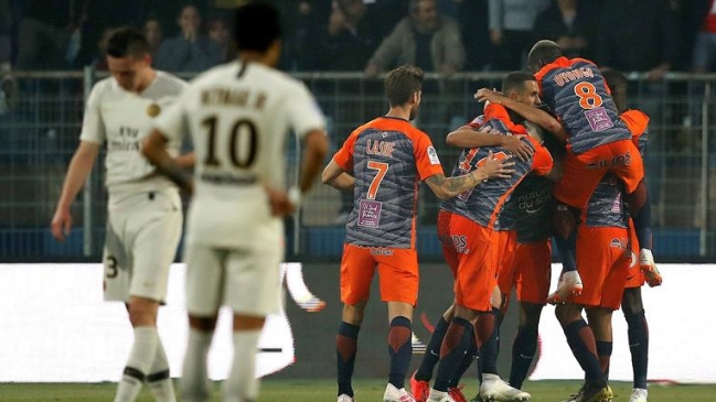 PSG cayó ante Montpellier y estiró su negativa racha como forastero