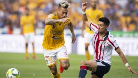 Eduardo Vargas vio acción en ajustada victoria de Tigres UANL sobre Guadalajara en México