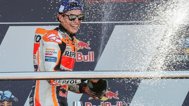 Marc Márquez se alzó con la victoria en el Gran Premio de España de Moto GP