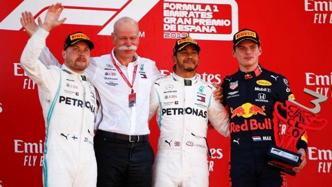 Max Verstappen: "Estoy contento con el podio; los Mercedes eran demasiado rápidos"
