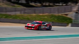 Benjamín Hites logró el segundo lugar en Laguna Seca por la tercera fecha del Ferrari Challenge