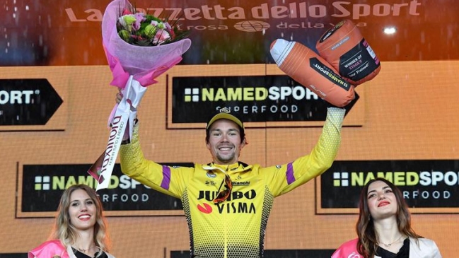 El esloveno Primoz Roglic se quedó con la novena etapa del Giro de Italia