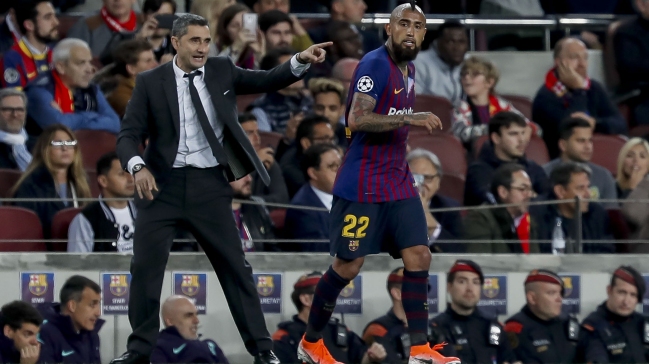 Presidente de Barcelona reafirma el apoyo del club a Valverde