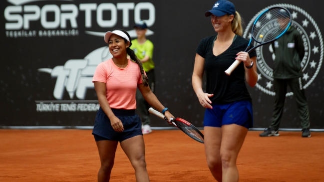 Alexa Guarachi y Sabrina Santamaria se instalaron en semifinales en Núremberg