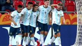 Argentina debutó con apabullante triunfo sobre Sudáfrica en el Mundial sub 20
