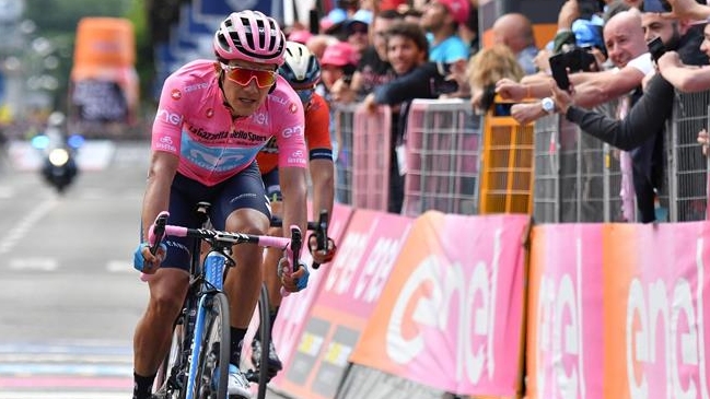 Carapaz y Landa defenderán la maglia rosa en la semana decisiva del Giro de Italia