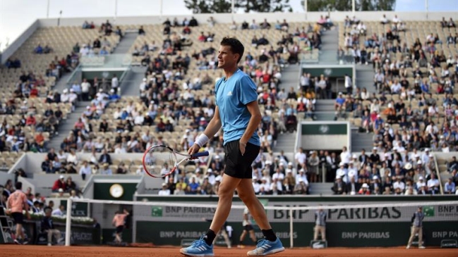 Dominic Thiem derribó al invitado Tommy Paul y avanzó a segunda ronda de Roland Garros
