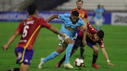 Unión Española se despidió de la Copa Sudamericana con nueva goleada de Sporting Cristal