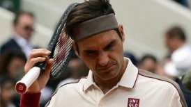 El "mágico" drop shot de Roger Federer en su victoria por la segunda ronda de Roland Garros