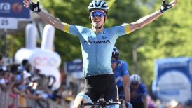 Pedro Bilbao ganó la etapa del Giro y Carapaz se mantiene de líder
