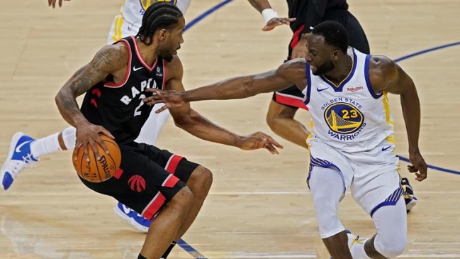 Golden State Warriors y Toronto Raptors disputan la tercera final de la NBA