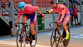 Ciclistas chilenos Antonio Cabrera y Felipe Peñaloza quedaron primeros en "Los Seis Días de la Rosa"