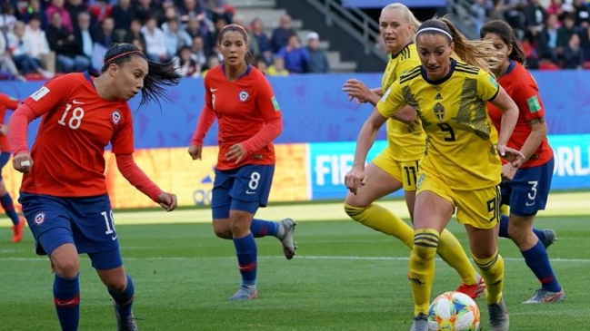 La Roja femenina sucumbió sobre el final ante Suecia en su estreno en el Mundial de Francia