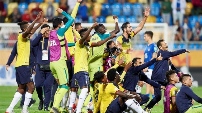 Ecuador doblegó a Italia y se quedó con el tercer puesto del Mundial sub 20 en Polonia