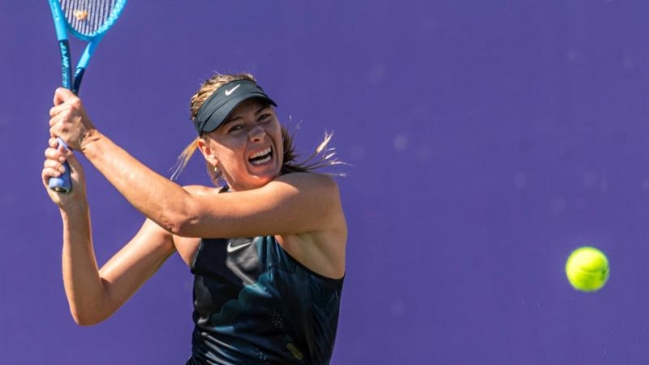 Maria Sharapova regresó con victoria en el WTA de Mallorca