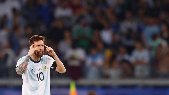 Lionel Messi: Vi al vestuario dolido, pero también convencido para ganar el partido que queda