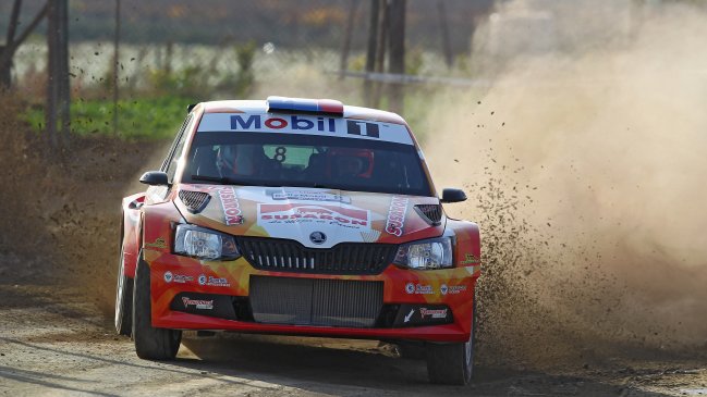 Emilio Fernández sumó en la tabla del Rally Mobil durante el Gran Premio de Ovalle
