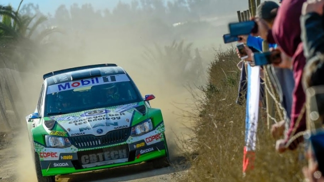 Jorge Martínez y Alberto Alvarez se adjudicaron el Gran Premio de Ovalle del Rally Mobil