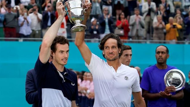 Andy Murray y Feliciano López conquistaron el título de dobles en Queen's