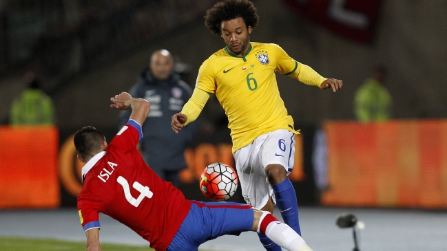 Marcelo: Mientras tenga velocidad y garra lucharé por estar en la selección de Brasil