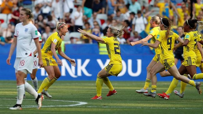 Suecia se quedó con el bronce del Mundial Femenino al vencer a Inglaterra