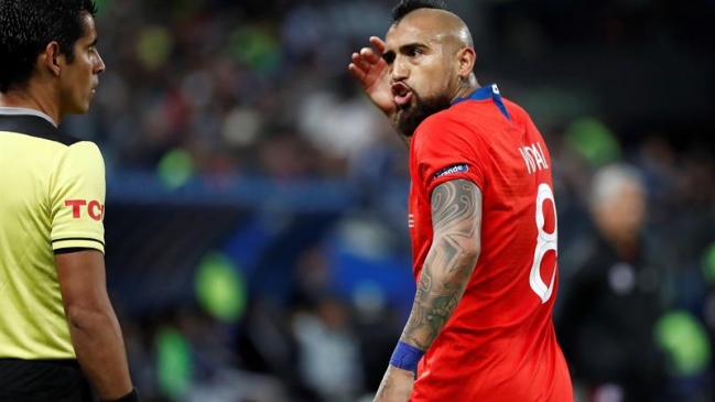 Arturo Vidal: El árbitro quiso ser protagonista y no dejó jugar bien el partido