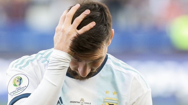 Lionel Messi se ausentó de la premiación del tercer lugar a modo de protesta