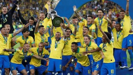 Las mejores postales del triunfo de Brasil ante Perú para su noveno título de Copa América